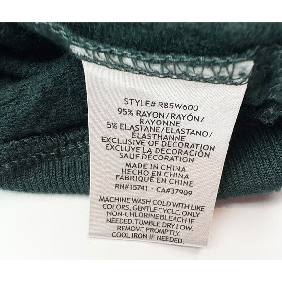 Magnolia Women's Homebody Loungewear Large Green Sweatshirt Sweatpants - Picture 7 of 8